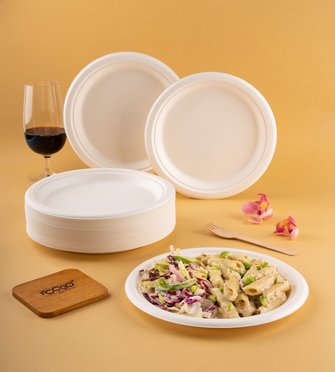 Sugarcane Bagasse Plate