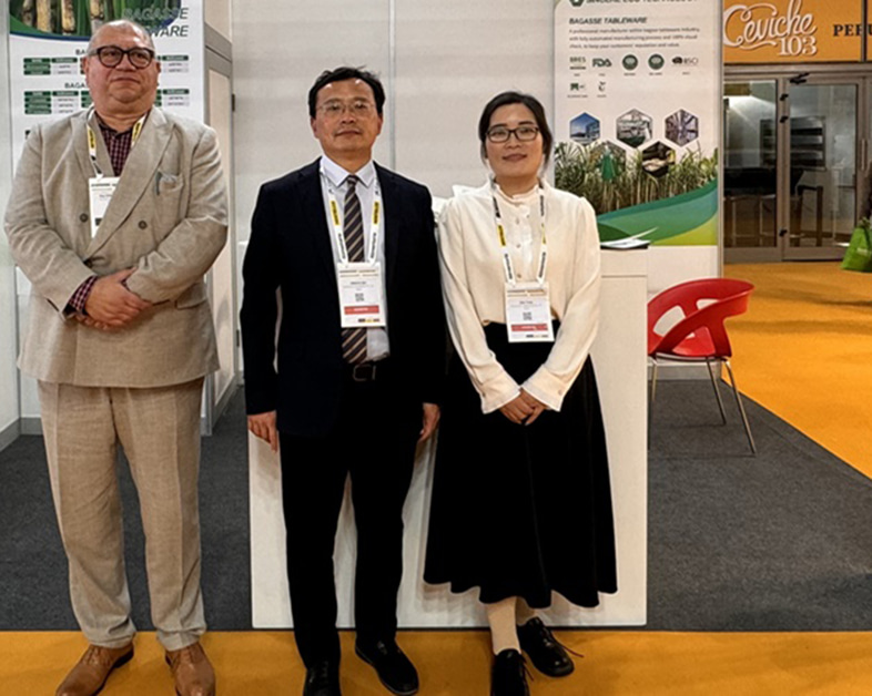 Искренний Ecotech Foot Prindted на ярмарке Alimentaria & Hostelco 2024